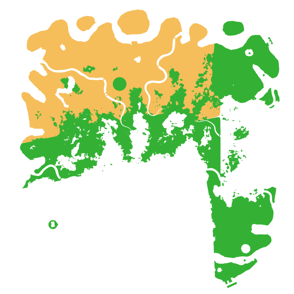 Biome Rust Map: Procedural Map, Size: 5700, Seed: 1868194020
