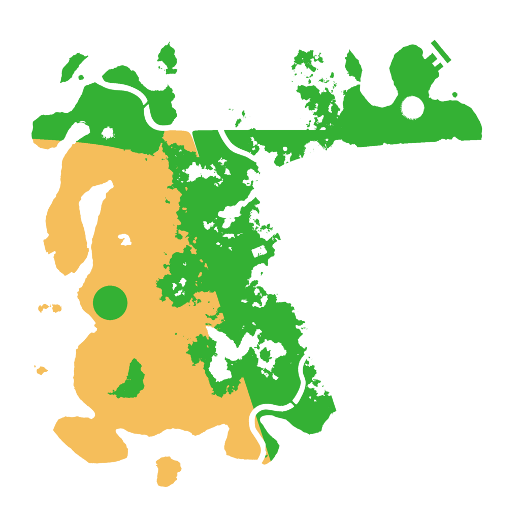 Biome Rust Map: Procedural Map, Size: 4000, Seed: 1813369041