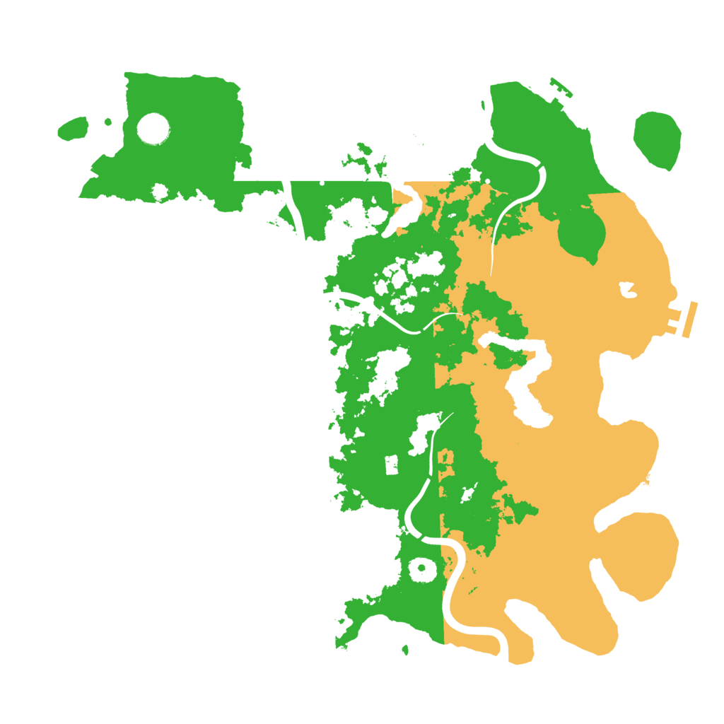 Biome Rust Map: Procedural Map, Size: 4000, Seed: 1897507005