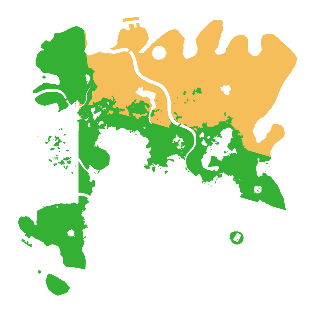 Biome Rust Map: Procedural Map, Size: 4000, Seed: 2013340312