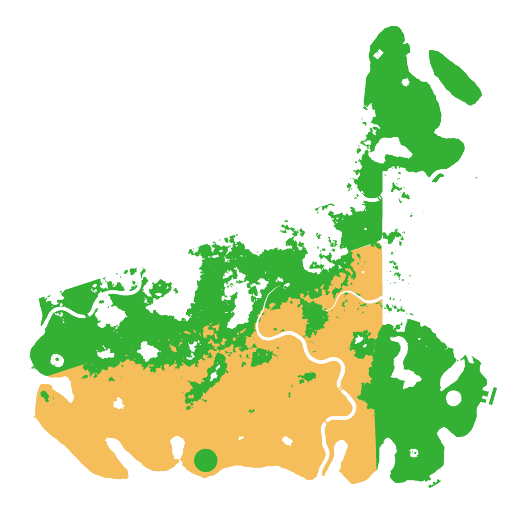 Biome Rust Map: Procedural Map, Size: 5800, Seed: 483647