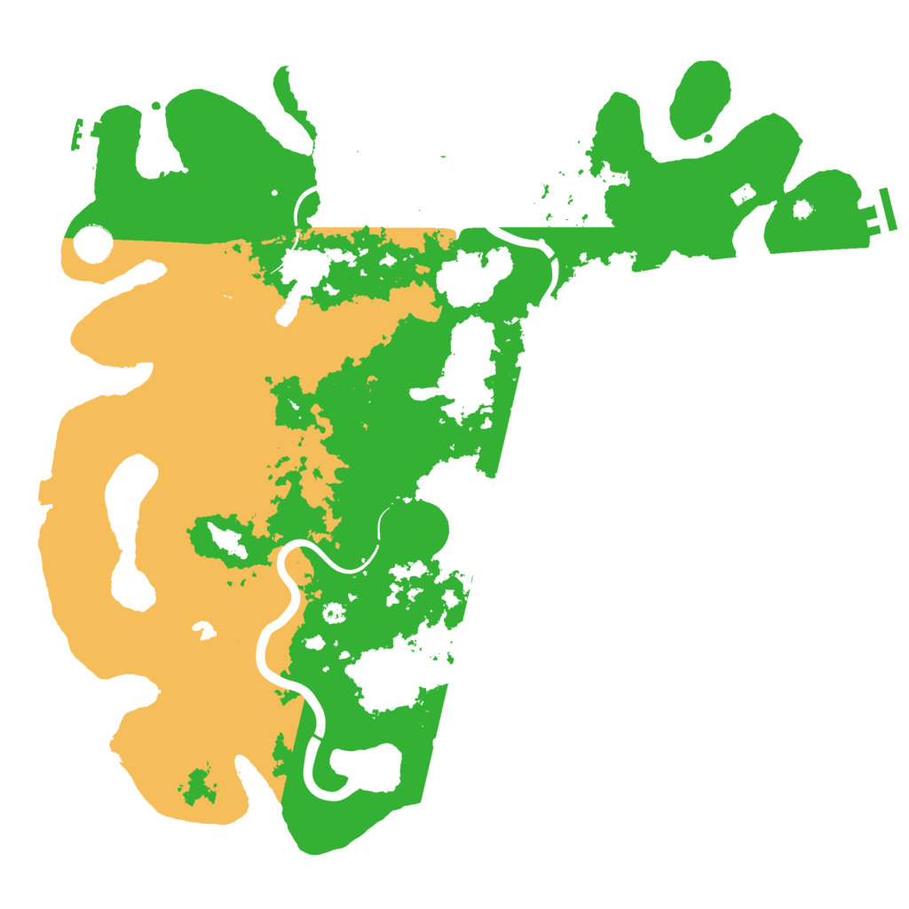 Biome Rust Map: Procedural Map, Size: 4250, Seed: 2068797287