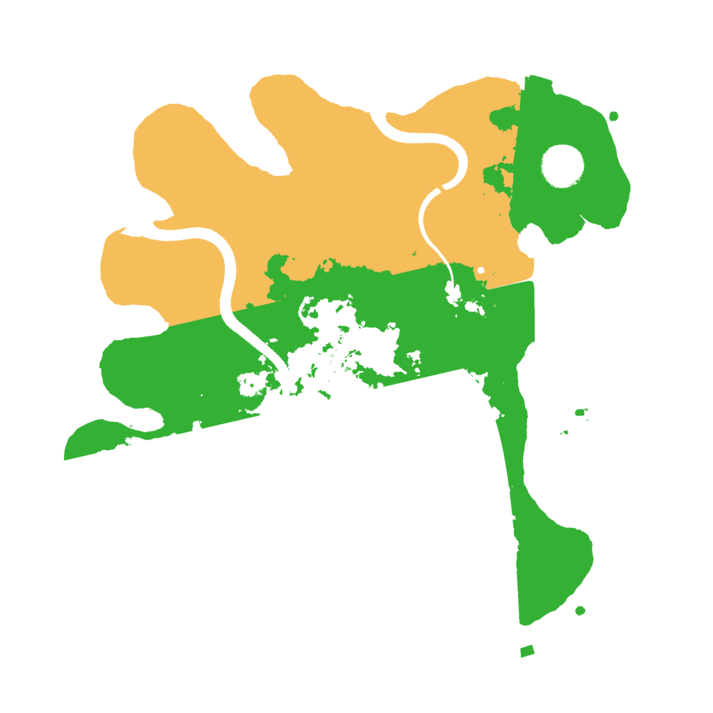 Biome Rust Map: Procedural Map, Size: 2993, Seed: 48198122