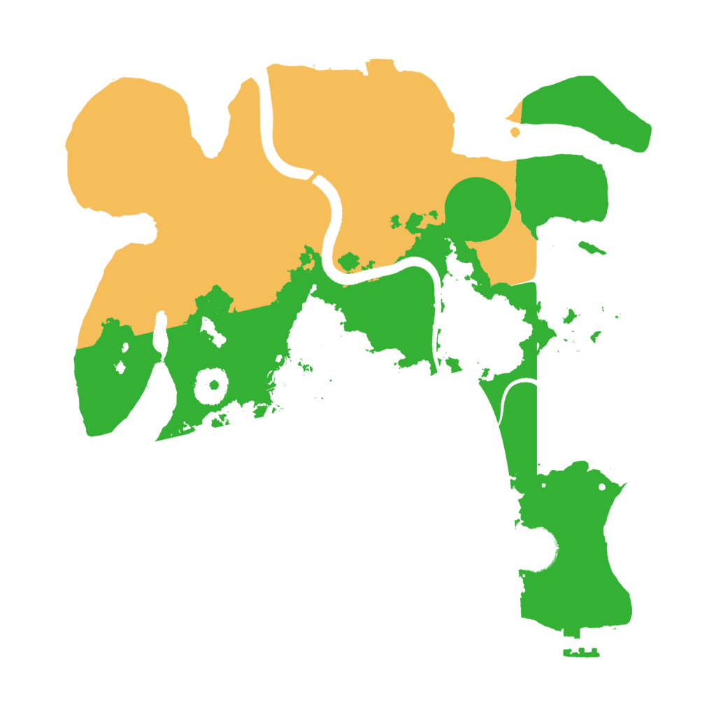 Biome Rust Map: Procedural Map, Size: 3000, Seed: 1943003050