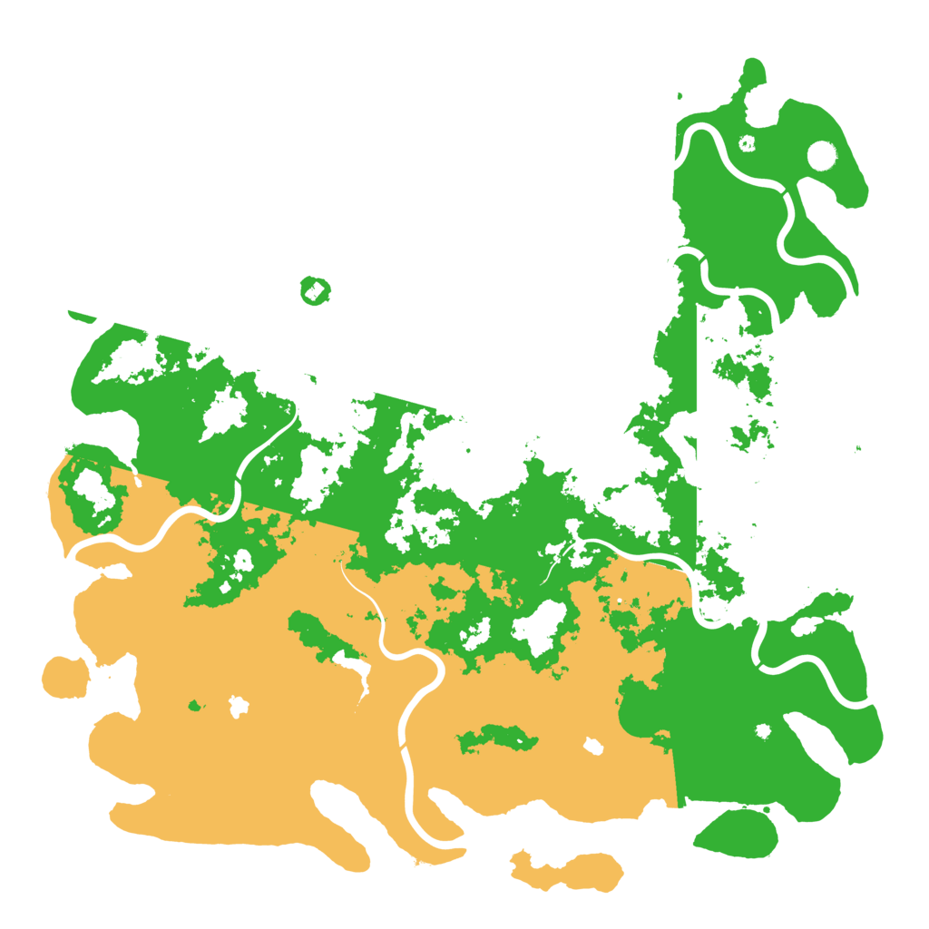 Biome Rust Map: Procedural Map, Size: 5500, Seed: 5349861