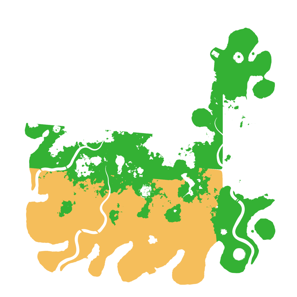 Biome Rust Map: Procedural Map, Size: 4300, Seed: 1447998980
