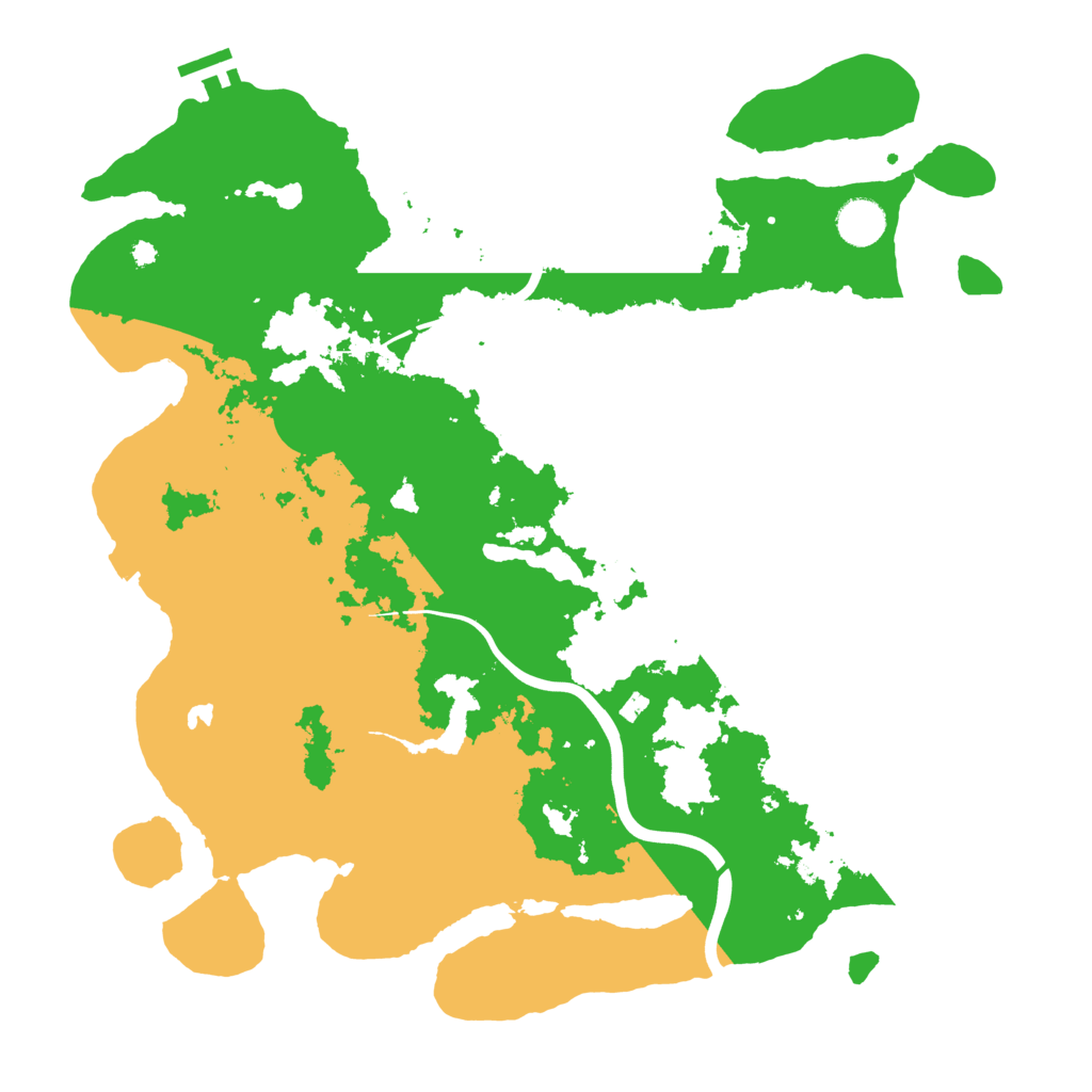 Biome Rust Map: Procedural Map, Size: 4000, Seed: 51196821