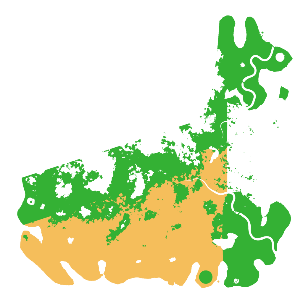Biome Rust Map: Procedural Map, Size: 6000, Seed: 483647