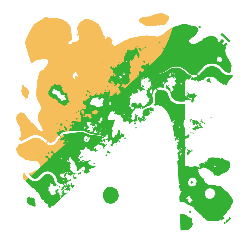 Biome Rust Map: Procedural Map, Size: 4250, Seed: 2060936823