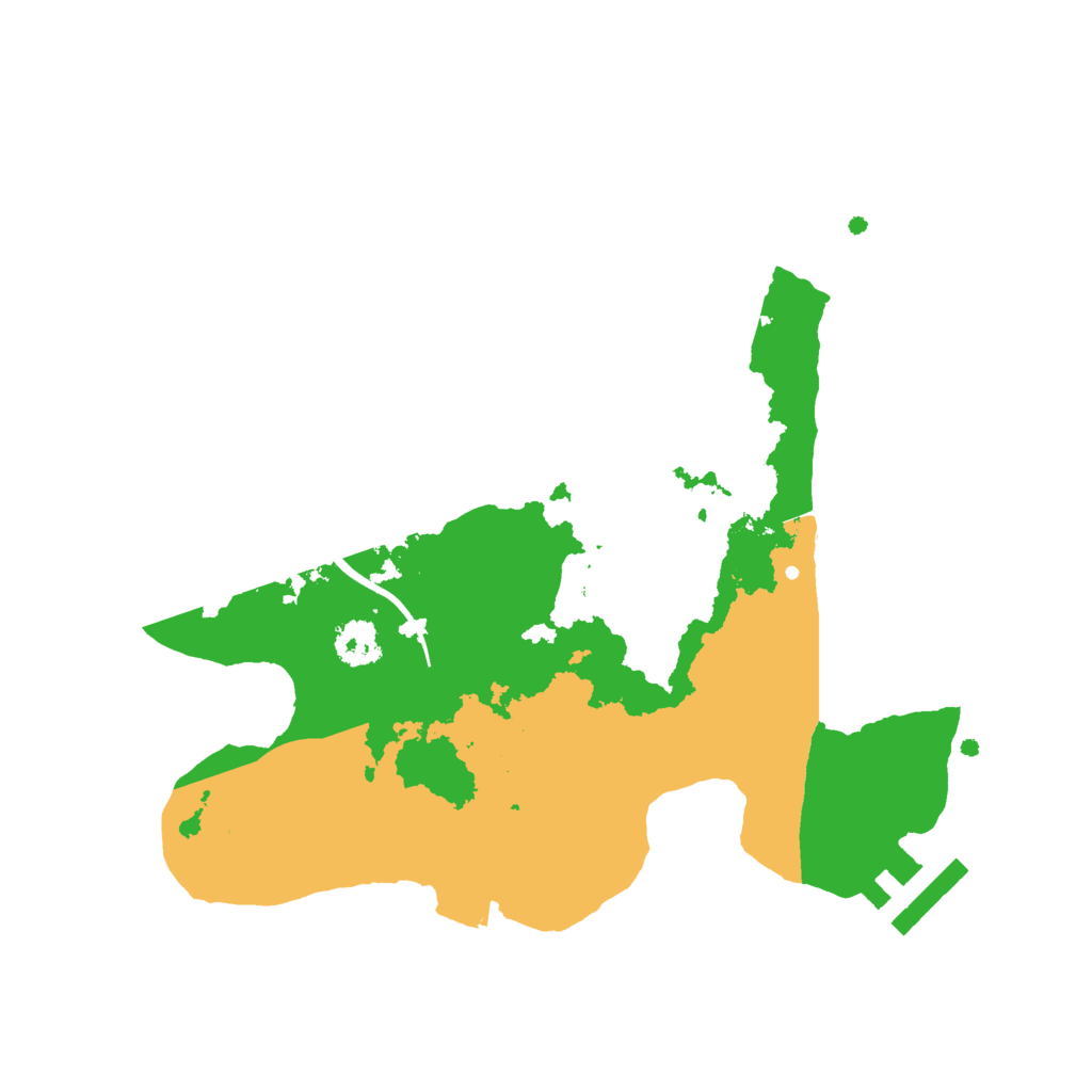 Biome Rust Map: Procedural Map, Size: 2390, Seed: 648252