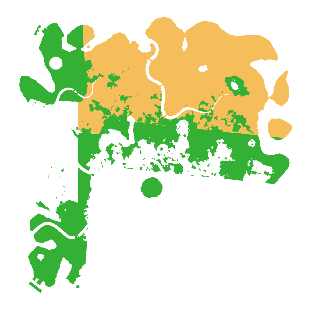 Biome Rust Map: Procedural Map, Size: 4250, Seed: 1345358571