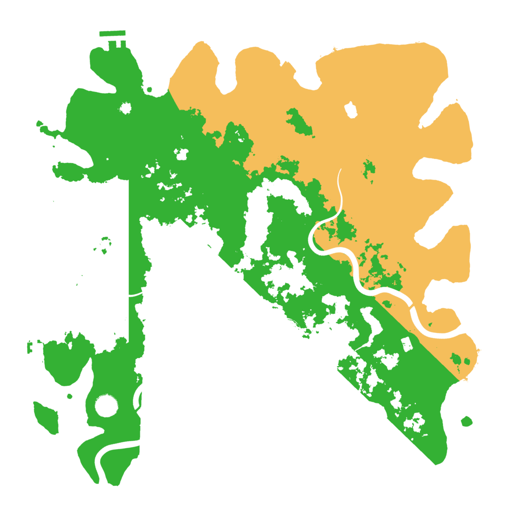 Biome Rust Map: Procedural Map, Size: 4000, Seed: 1001377418