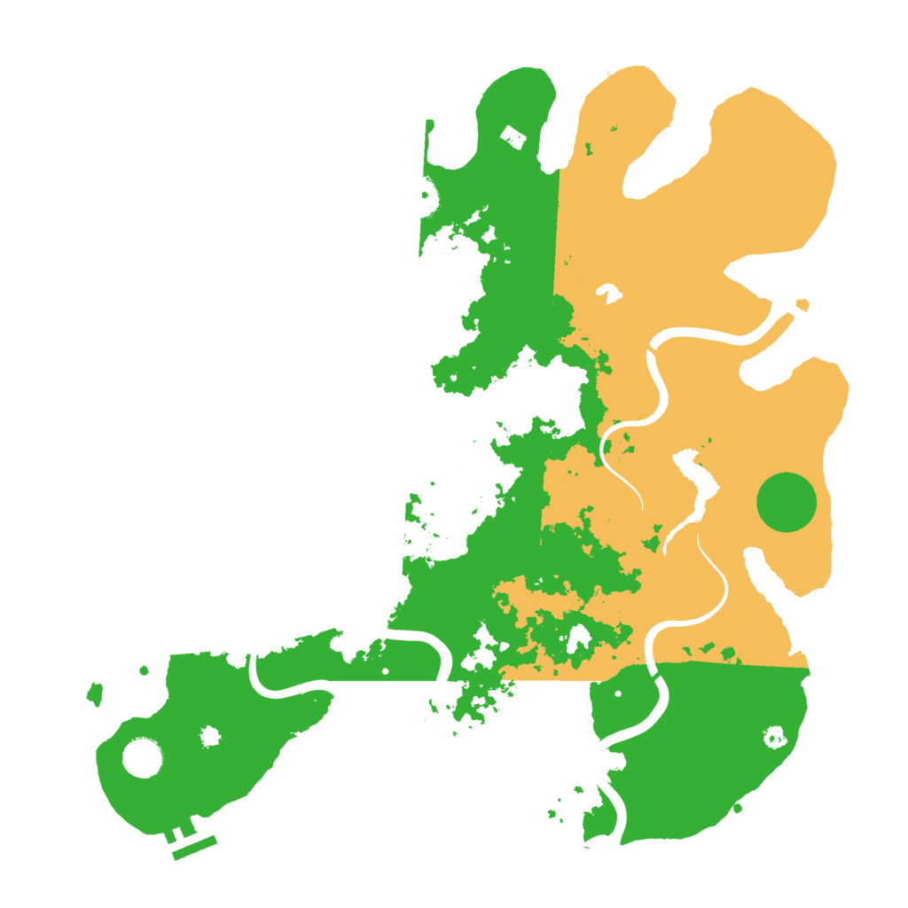 Biome Rust Map: Procedural Map, Size: 4000, Seed: 1735563548