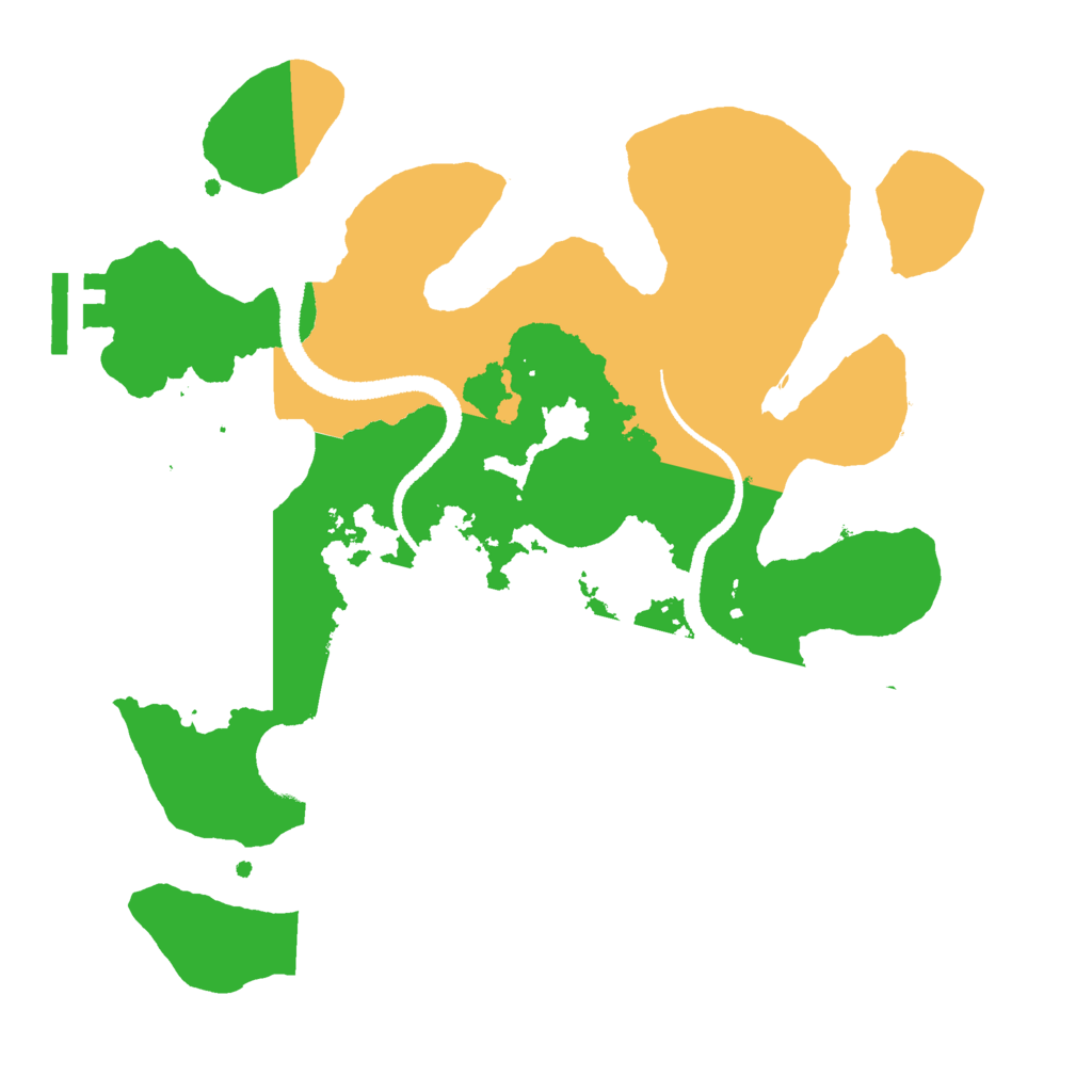 Biome Rust Map: Procedural Map, Size: 2700, Seed: 1782648129