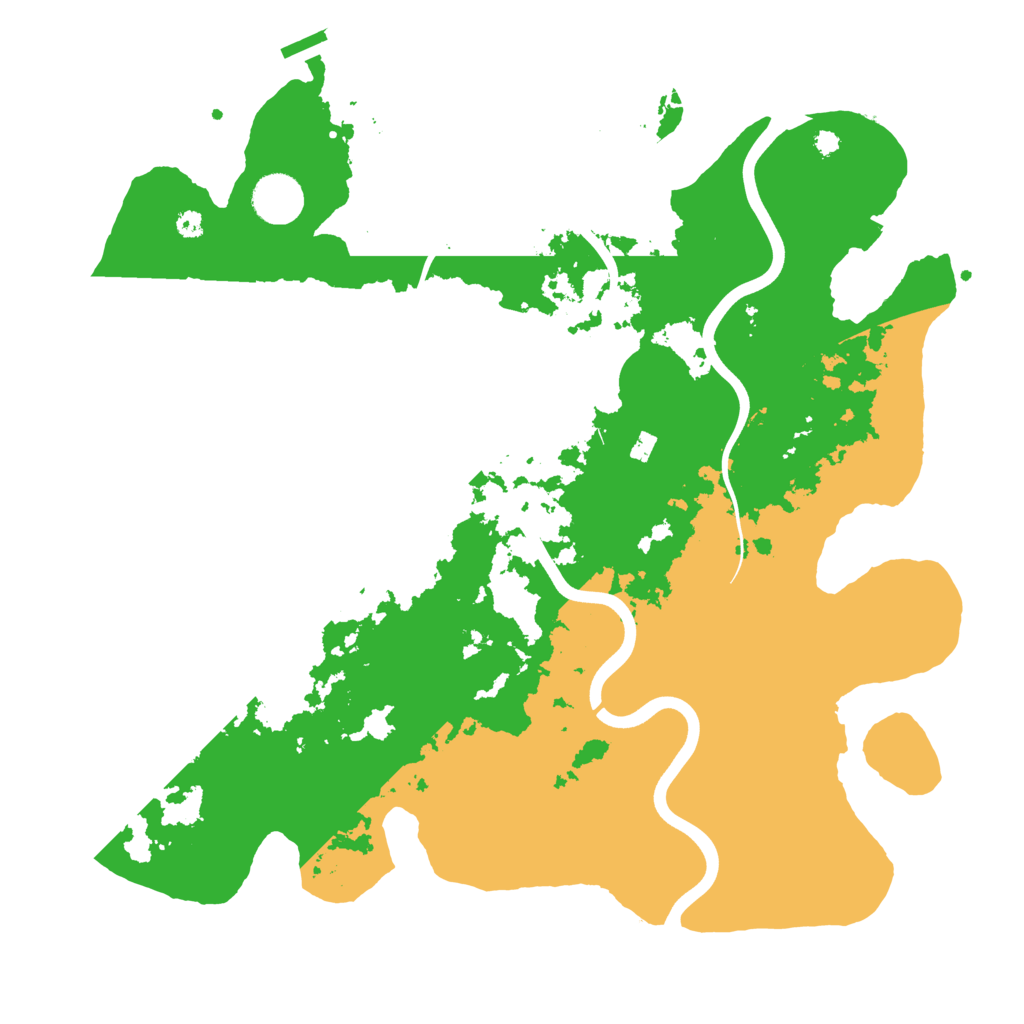 Biome Rust Map: Procedural Map, Size: 3800, Seed: 38478