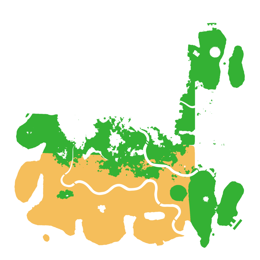 Biome Rust Map: Procedural Map, Size: 4300, Seed: 1969017959