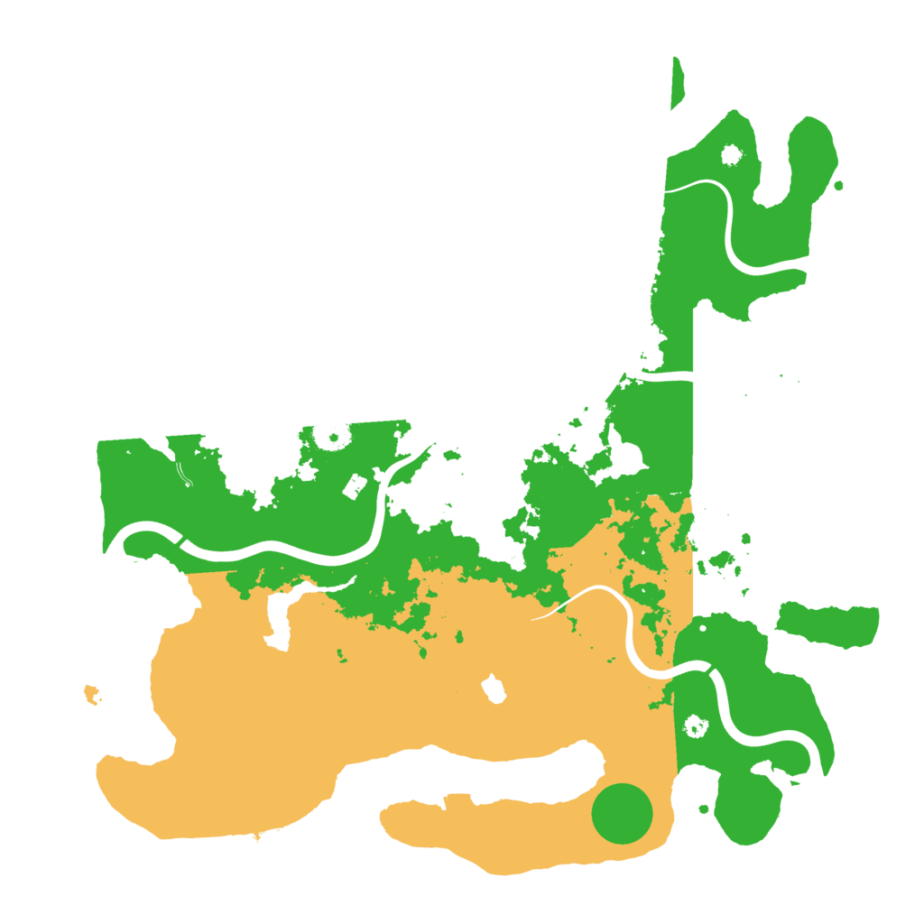 Biome Rust Map: Procedural Map, Size: 4000, Seed: 64139