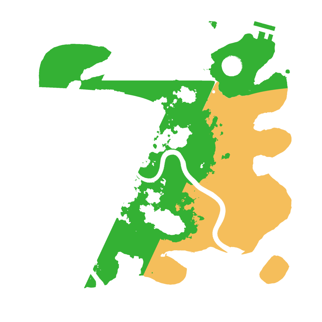 Biome Rust Map: Procedural Map, Size: 3000, Seed: 1476259775