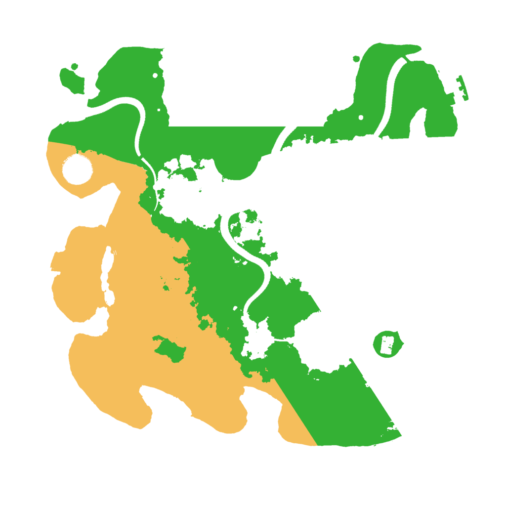 Biome Rust Map: Procedural Map, Size: 3000, Seed: 475022056