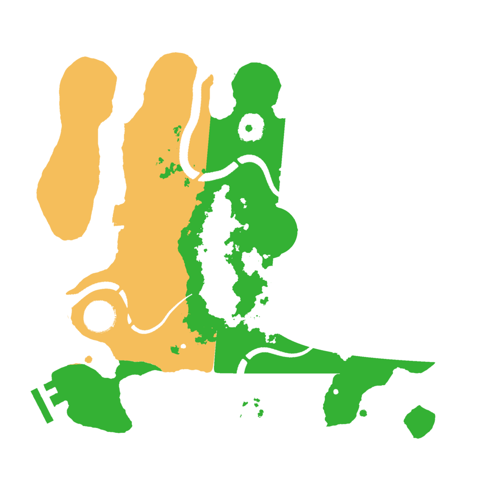 Biome Rust Map: Procedural Map, Size: 2750, Seed: 37658454