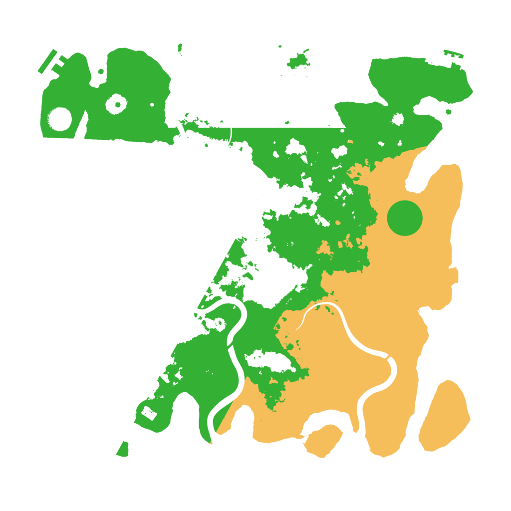 Biome Rust Map: Procedural Map, Size: 3800, Seed: 749202