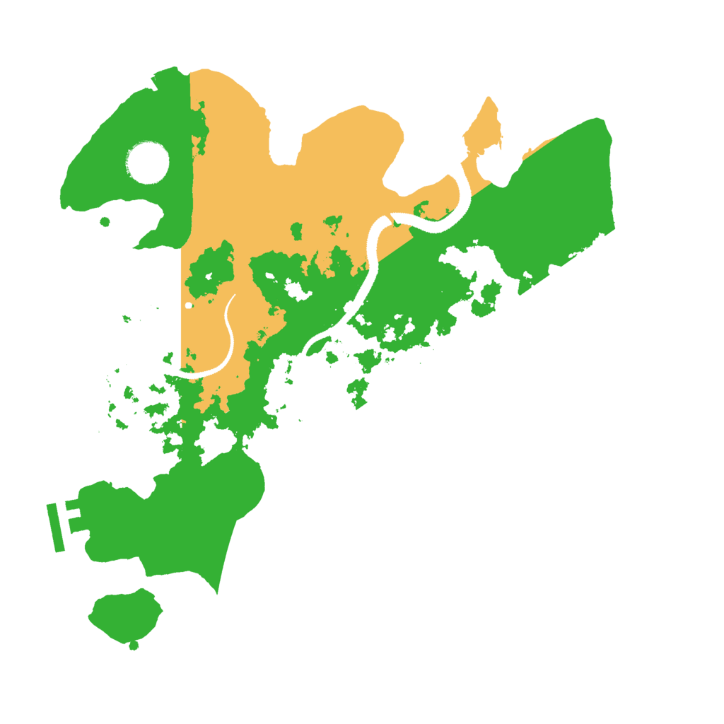 Biome Rust Map: Procedural Map, Size: 3000, Seed: 456356