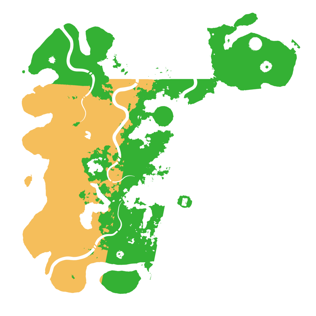 Biome Rust Map: Procedural Map, Size: 4250, Seed: 1332858246