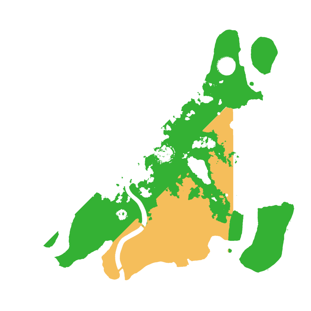 Biome Rust Map: Procedural Map, Size: 3000, Seed: 937235412