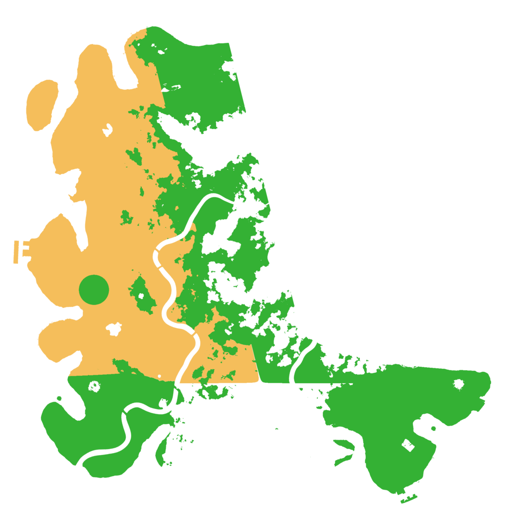 Biome Rust Map: Procedural Map, Size: 4500, Seed: 285765098