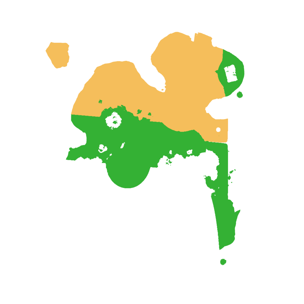Biome Rust Map: Procedural Map, Size: 2000, Seed: 2055174690