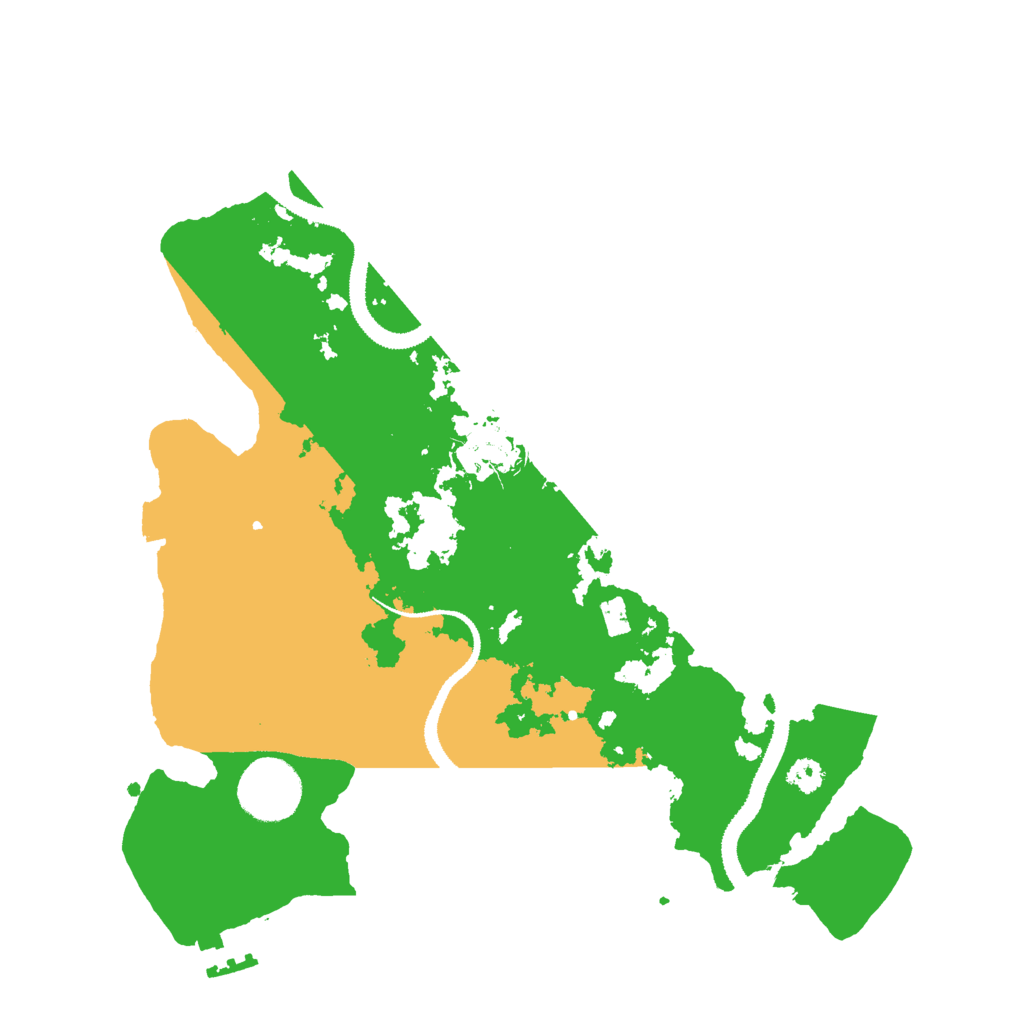 Biome Rust Map: Procedural Map, Size: 3000, Seed: 47231