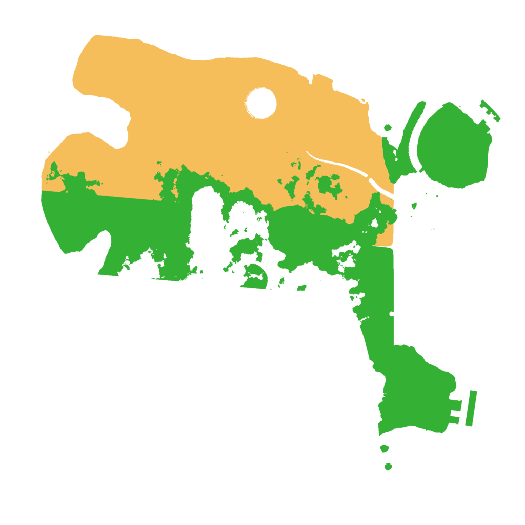 Biome Rust Map: Procedural Map, Size: 3000, Seed: 2055174690