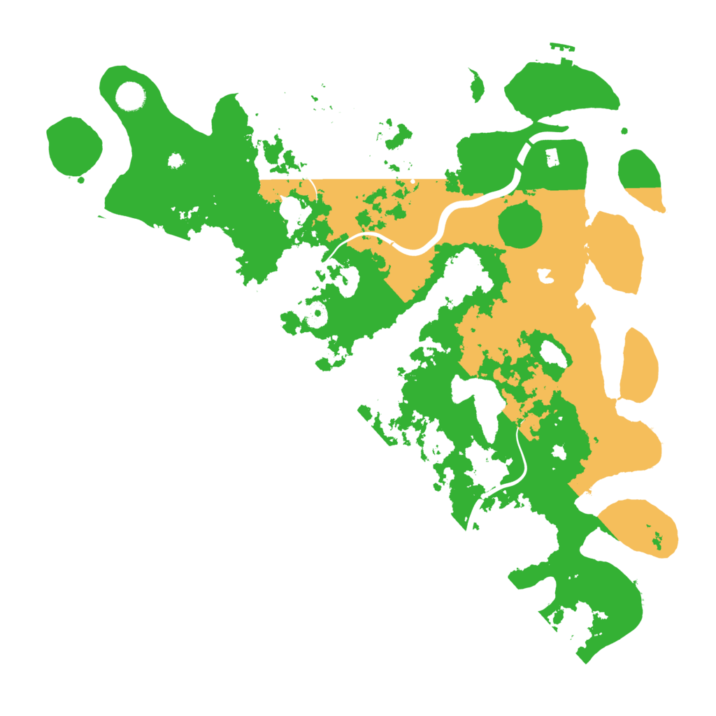 Biome Rust Map: Procedural Map, Size: 4300, Seed: 1320938620