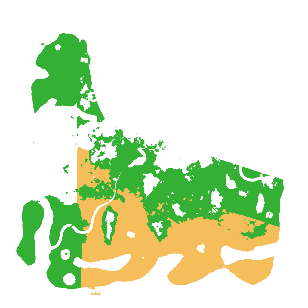 Biome Rust Map: Procedural Map, Size: 4500, Seed: 6981256