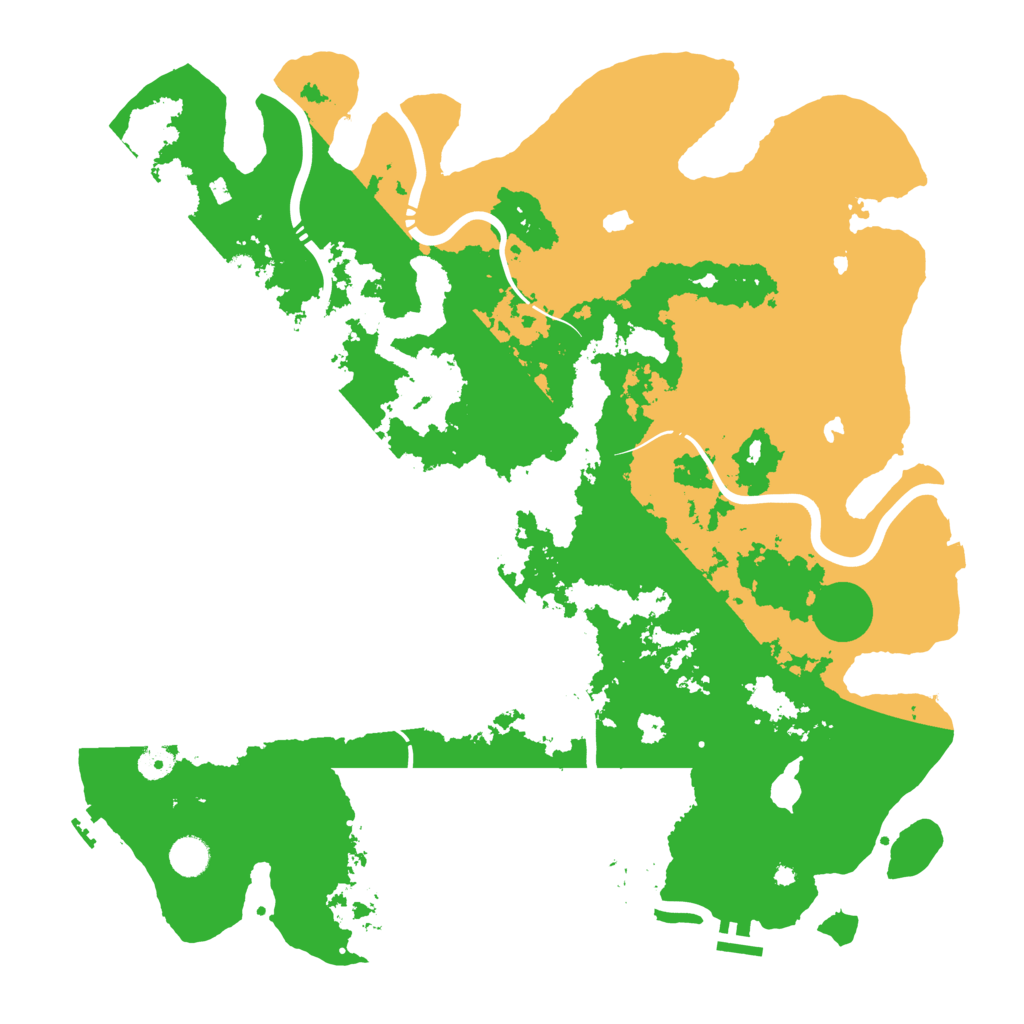 Biome Rust Map: Procedural Map, Size: 4500, Seed: 1779266276