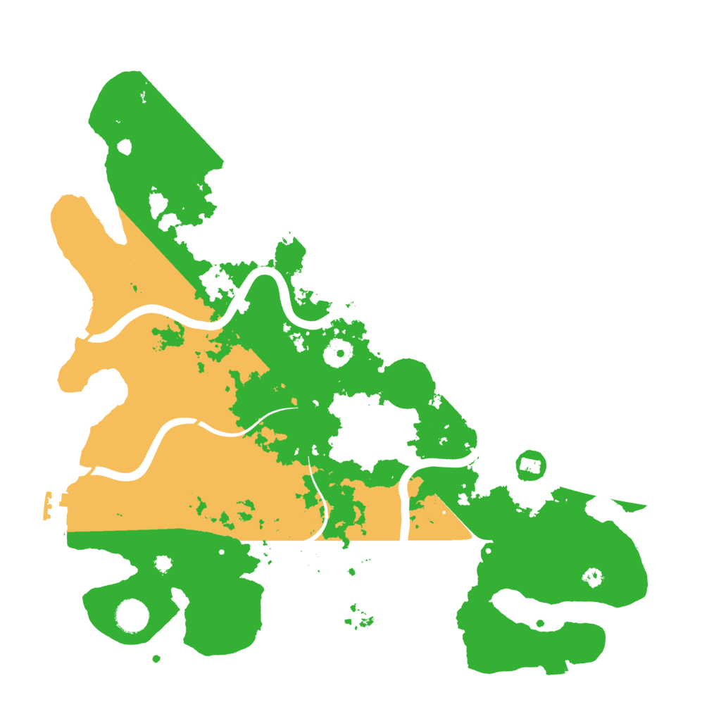 Biome Rust Map: Procedural Map, Size: 3800, Seed: 240013323