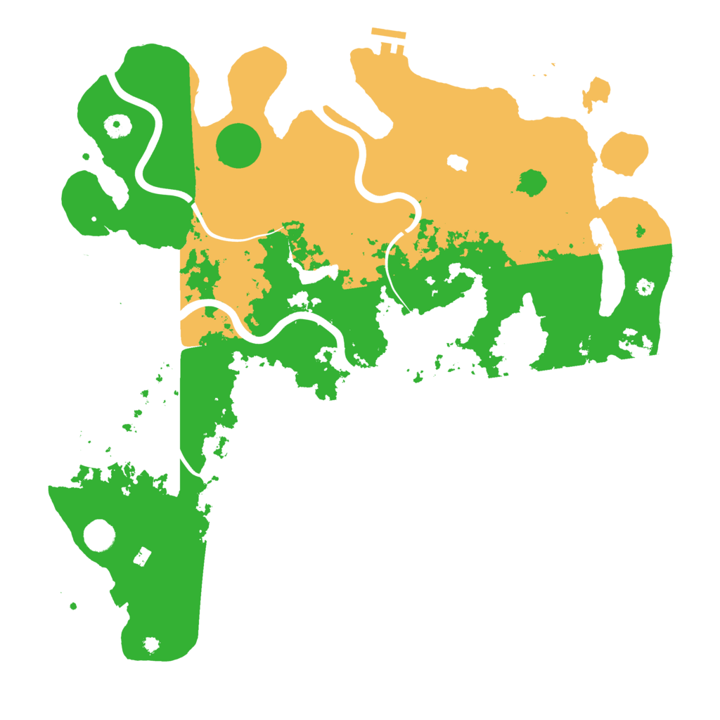 Biome Rust Map: Procedural Map, Size: 4220, Seed: 50000
