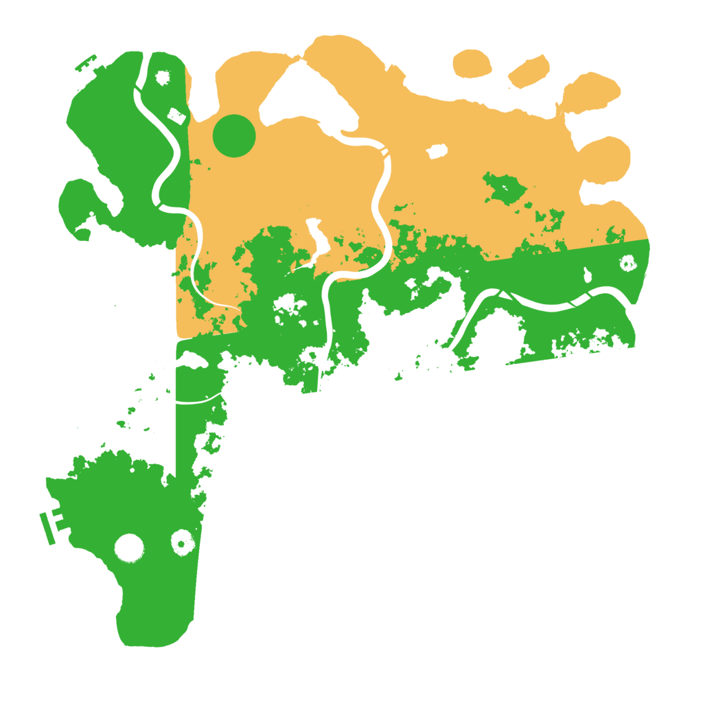 Biome Rust Map: Procedural Map, Size: 4320, Seed: 50000