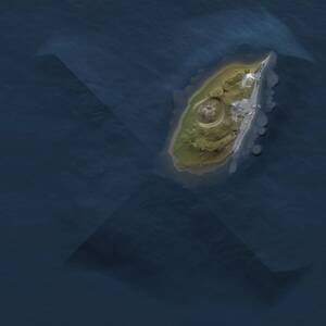 Thumbnail Rust Map: Procedural Map, Size: 1000, Seed: 1337011549, 1 Monuments