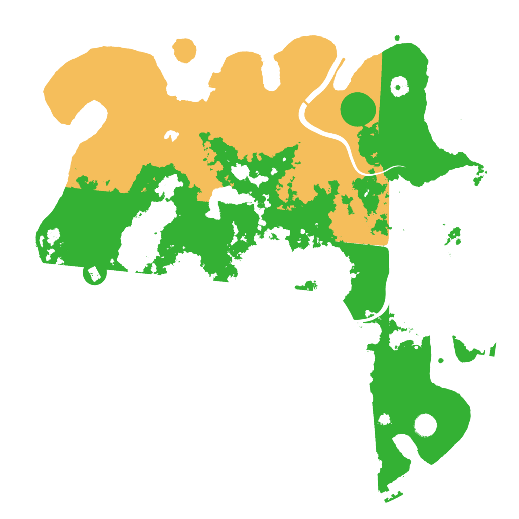 Biome Rust Map: Procedural Map, Size: 4000, Seed: 1817170026
