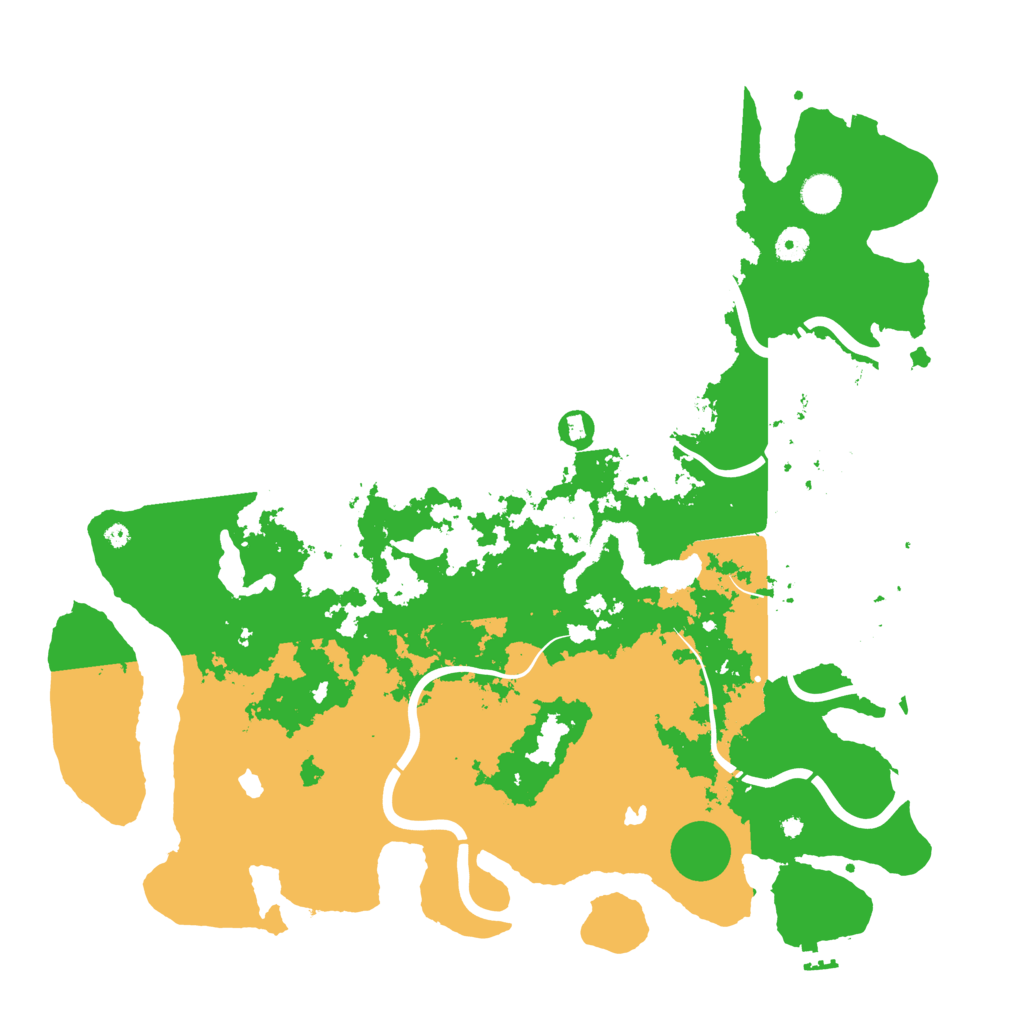Biome Rust Map: Procedural Map, Size: 4500, Seed: 194989572