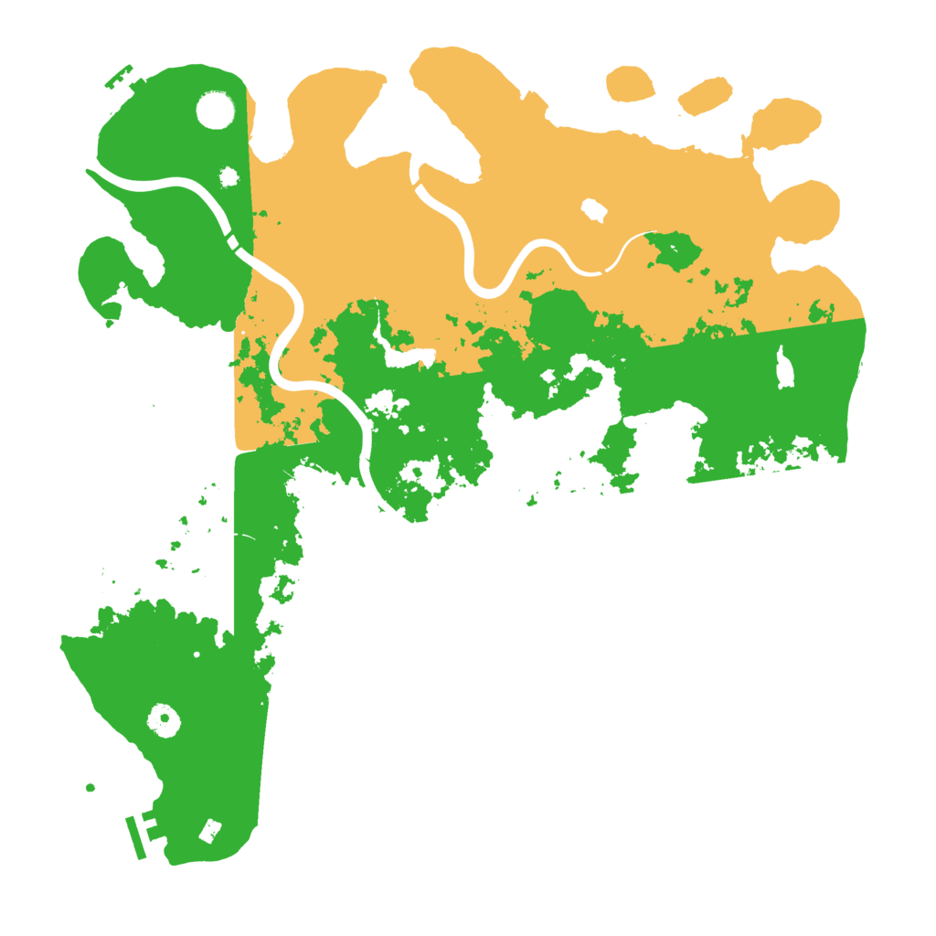 Biome Rust Map: Procedural Map, Size: 4310, Seed: 50000
