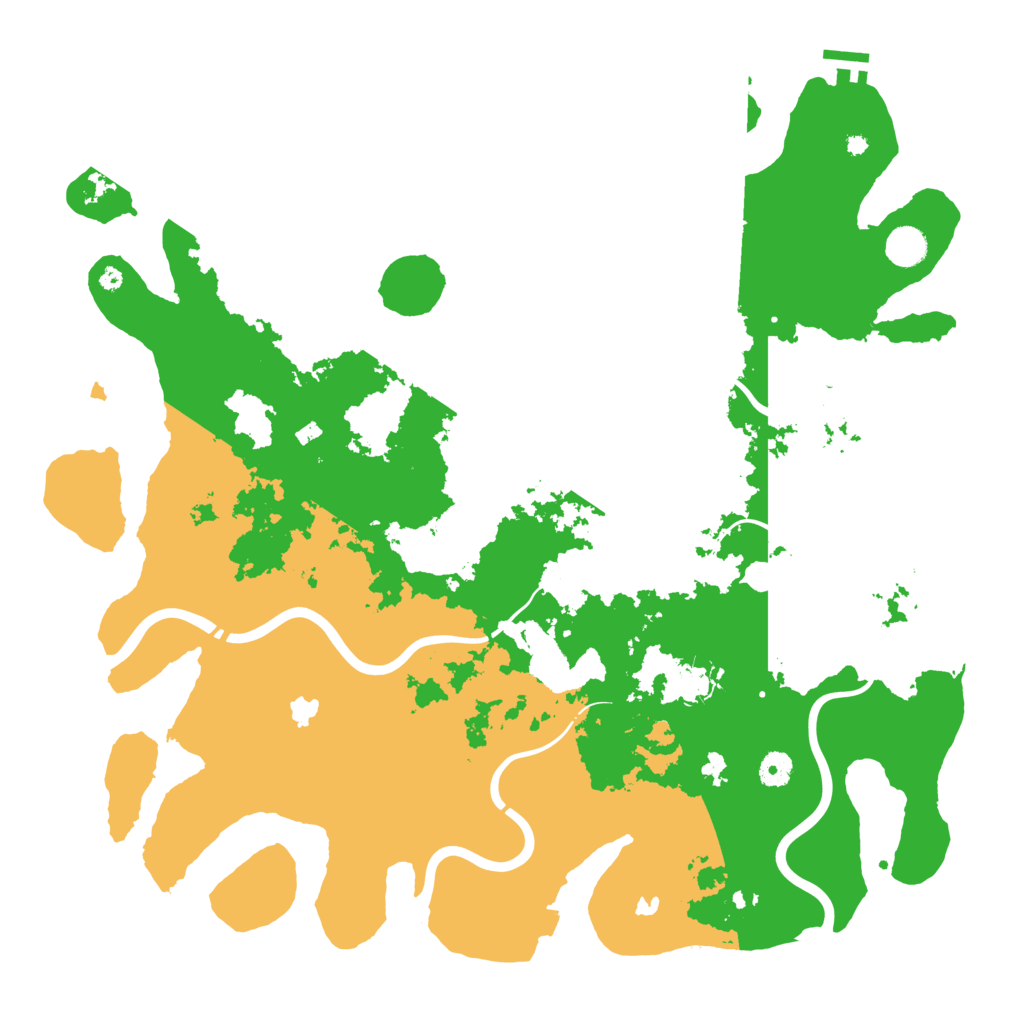 Biome Rust Map: Procedural Map, Size: 4500, Seed: 929972040