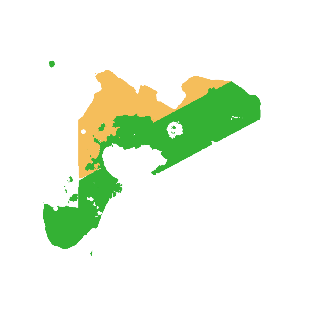 Biome Rust Map: Procedural Map, Size: 1984, Seed: 481981