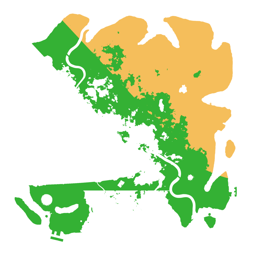 Biome Rust Map: Procedural Map, Size: 4000, Seed: 2113703332