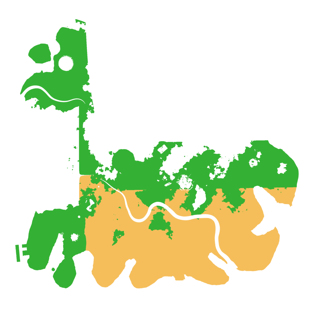 Biome Rust Map: Procedural Map, Size: 3750, Seed: 346987667