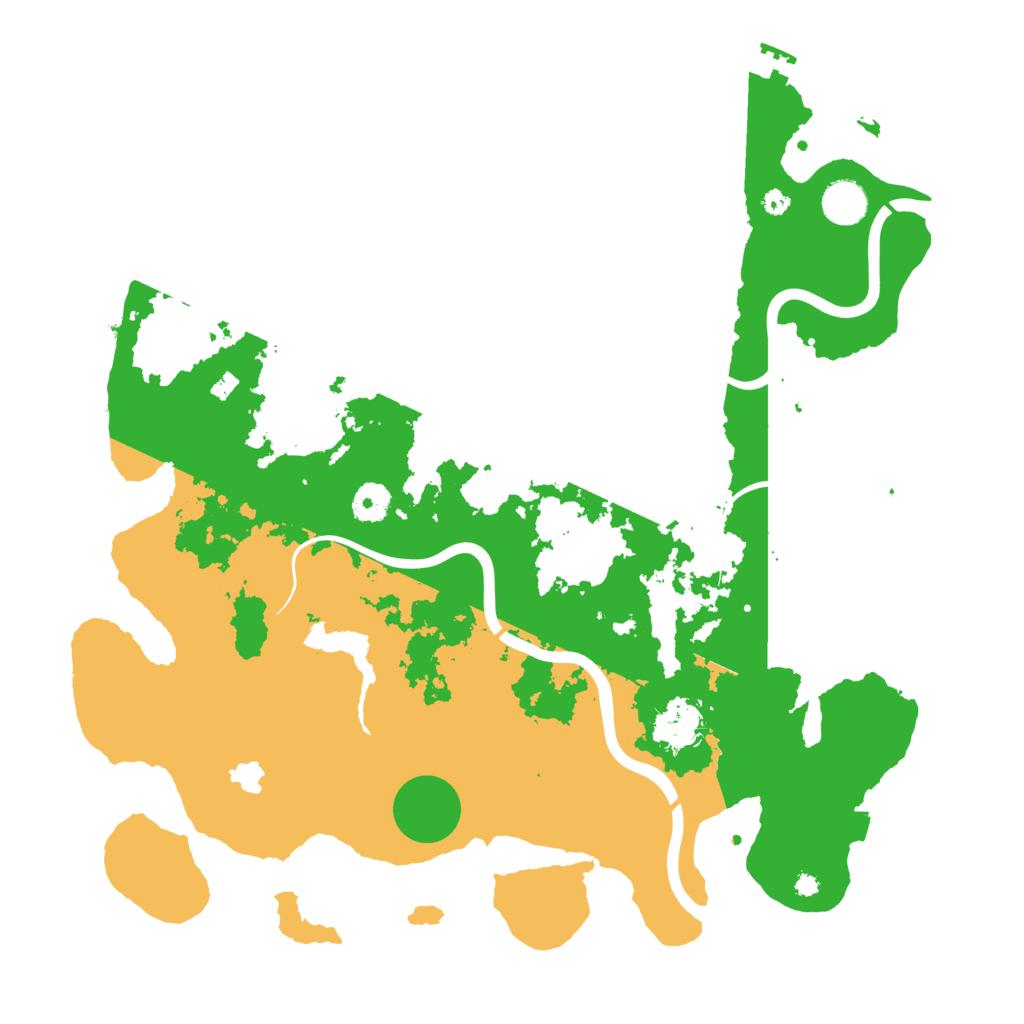 Biome Rust Map: Procedural Map, Size: 4000, Seed: 858158771