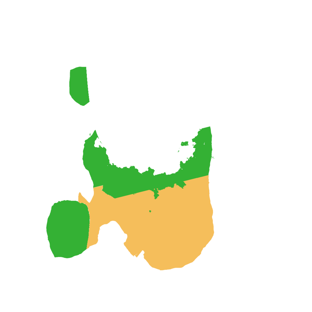 Biome Rust Map: Procedural Map, Size: 1899, Seed: 1