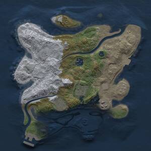 Thumbnail Rust Map: Procedural Map, Size: 2800, Seed: 1478606830, 11 Monuments