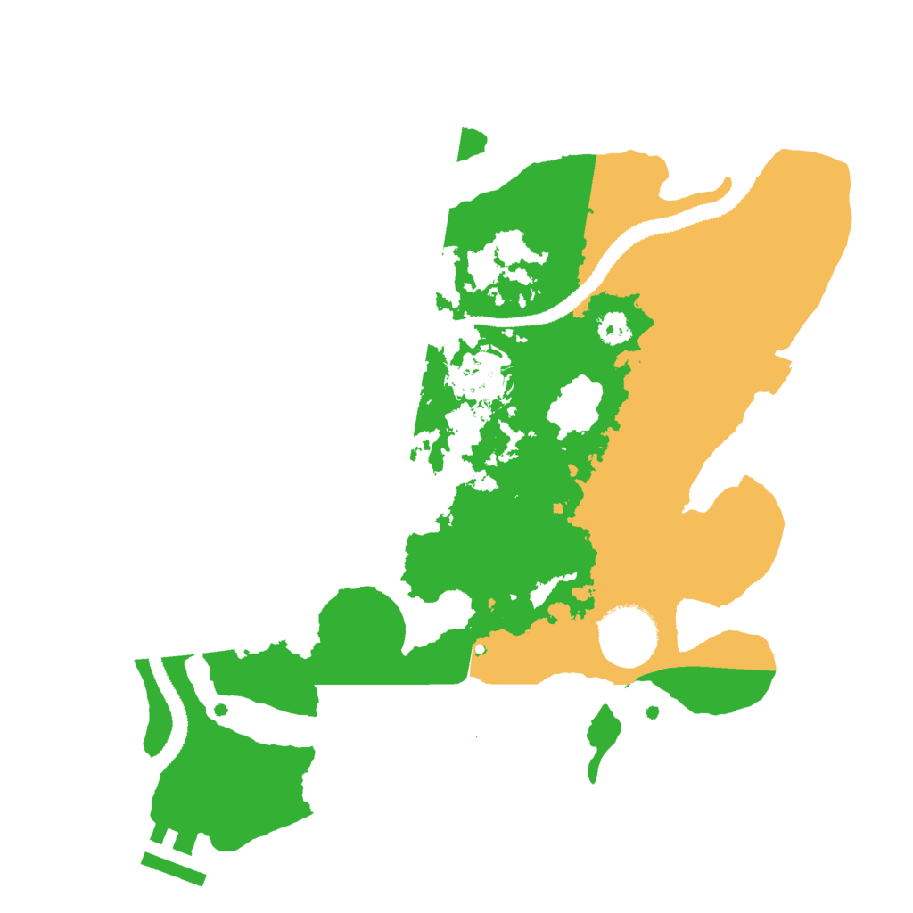 Biome Rust Map: Procedural Map, Size: 2800, Seed: 1478606830